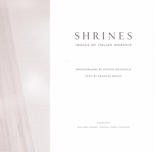Shrines: Images of Italian Worship