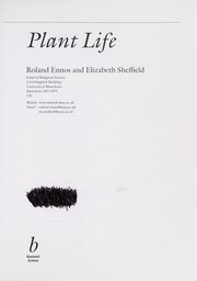 Plant life by A. R. Ennos, Roland Ennos, Elizabeth Sheffield