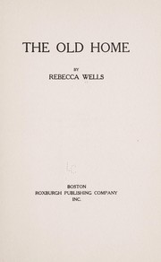 Cover of: The old home