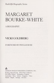 Cover of: Margaret Bourke-White, a biography