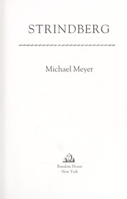Cover of: Strindberg by Michael Leverson Meyer