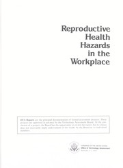 Cover of: Reproductive health hazards in the workplace. by 