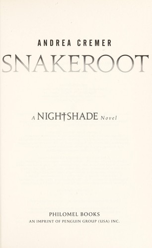 Snakeroot PDF Free Download