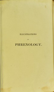 Cover of: Illustrations of phrenology : with engravings