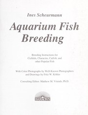 Cover of: Aquarium fish breeding: breeding instructions for cichlids, characins, catfish, and other popular fish