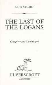 The Last of the Logans by Vivian Stuart