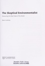 Cover of: The skeptical environmentalist by Bjørn Lomborg
