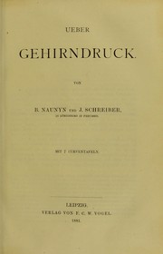 Cover of: Ueber Gehirndruck