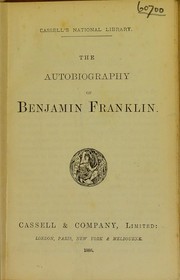 Cover of: The autobiography ... by Benjamin Franklin