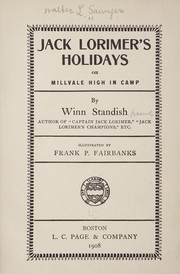 Cover of: Jack Lorimer's holidays