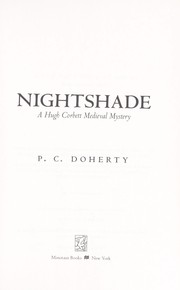 Cover of: Nightshade