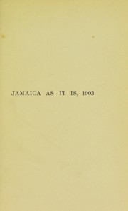 Cover of: Jamaica as it is | B. Pullen-Burry
