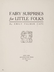 Cover of: Fairy surprises for little folks