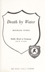 Cover of: Death by Water