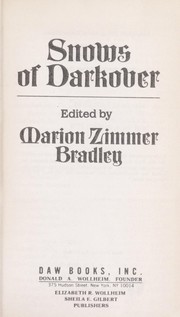 Cover of: Snows of Darkover by 