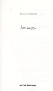 Cover of: Los juegos