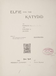 Cover of: Elfie and the katydid