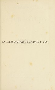 Cover of: An introduction to nature-study