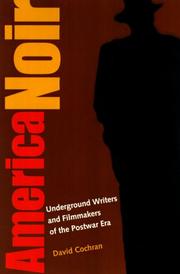 Cover of: America noir by David Cochran