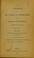 Cover of: An address to the general practitioners of England and Wales on the provisions of the Bill 'for regulating the profession of physic and surgery,' as contrasted with those of the Medical Bill introduced in the last session of Parliament