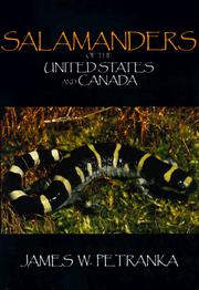 Cover of: Salamanders of the United States and Canada by James W. Petranka