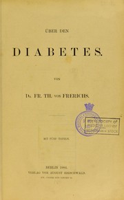Cover of: Über den Diabetes