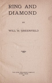 Cover of: Ring and diamond by Will H. Greenfield
