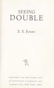 Cover of: Seeing double