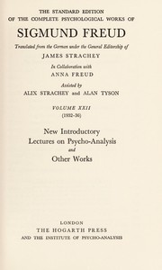 Cover of: The standard edition of the complete psychological works of Sigmund Freud by Sigmund Freud