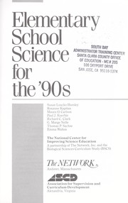 Cover of: Elementary school science for the '90s by Susan Loucks-Horsley ... [et al.].