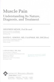Cover of: Muscle pain: understanding its nature, diagnosis, and treatment