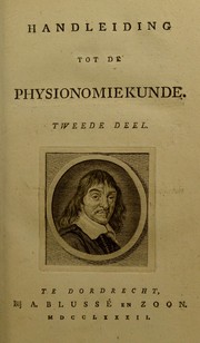 Cover of: Handleiding tot de physionomiekunde, eerste-[tweede] deel