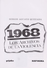 Cover of: 1968 by Sergio Aguayo