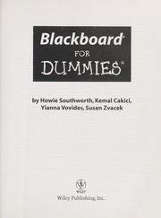 Cover of: Blackboard for dummies