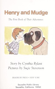 Cover of: Henry and Mudge