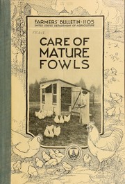 Cover of: Care of mature fowls