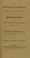 Cover of: On the improvement of medicine : the oration delivered before the Medical Society of London, at their sixty-fifth anniversary, March 8th, 1838