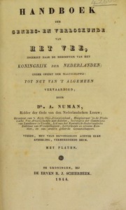 Cover of: Handboek der genees- en verloskunde van het vee, ingerigt naar de behoeften van het Koningrijk der Nederlanden; onder opzigt der Maatschappij: Tot Nut van 't Algemeen