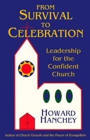 Cover of: From survival to celebration by Howard Hanchey