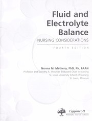 Cover of: Fluid and electrolyte balance [electronic resource] : nursing considerations by 