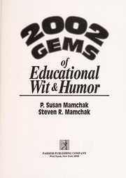 Cover of: 2002 gems of educational wit & humor