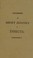 Cover of: A short history of insects, (extracted from works of credit). Designed as an introduction to the study of that branch of natural history, and as a pocket companion to those who visit the Leverian Museum