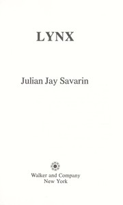 Cover of: Lynx by Julian Jay Savarin