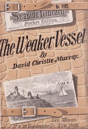 Cover of: The weaker vessel: A novel