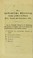 Cover of: Die epidemische Cholera beobachtet in Pesth in den Monaten Juli, August, September 1831