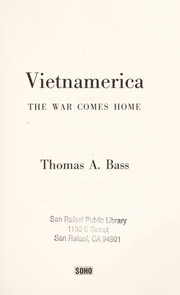 Cover of: Vietnamerica: the war comes home