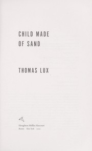 Cover of: Child made of sand