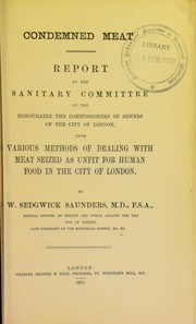 Condemned meat by Sedgwick Saunders