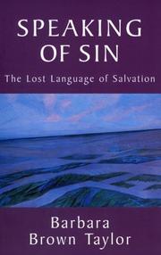 Cover of: Speaking of Sin