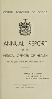 [Report 1948] by Bootle (Lancashire, England). County Borough Council